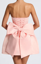 Abbey Mini Dress - Blush - Napalia