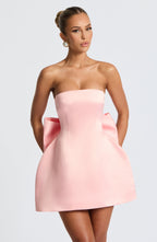Abbey Mini Dress - Blush - Napalia