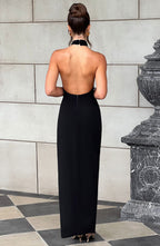 Adalia Maxi Dress - Black - Napalia