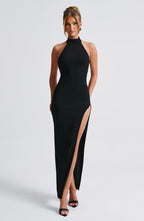 Adalia Maxi Dress - Black - Napalia