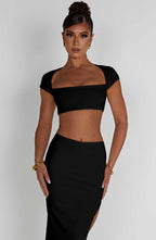Adorn Top - Black - Napalia