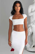 Adorn Top - Ivory - Napalia