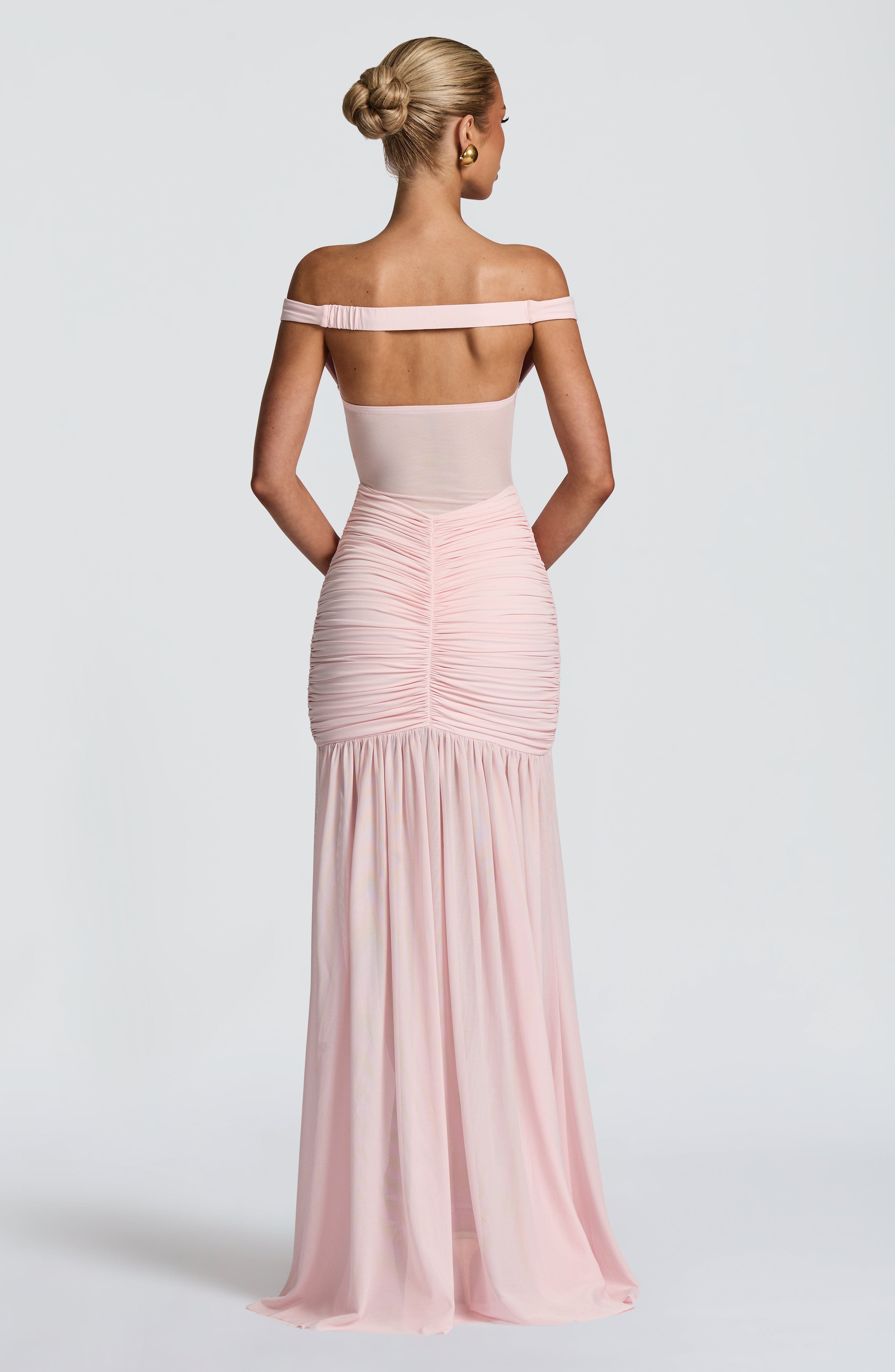 Alaia Maxi Dress - Blush - Napalia