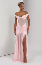 Alaia Maxi Dress - Blush - Napalia