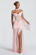 Alaia Maxi Dress - Blush - Napalia