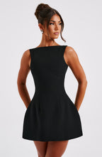 Alana Mini Dress - Black - Napalia