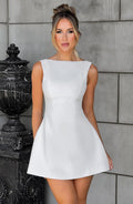Alana Mini Dress - Ivory - Napalia