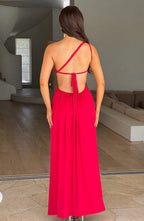 Alecia Maxi Dress - Red - Napalia