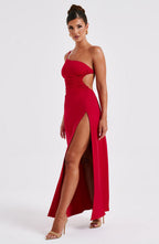 Alecia Maxi Dress - Red - Napalia