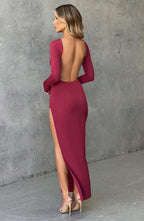 Aleena Maxi Dress - Cherry - Napalia