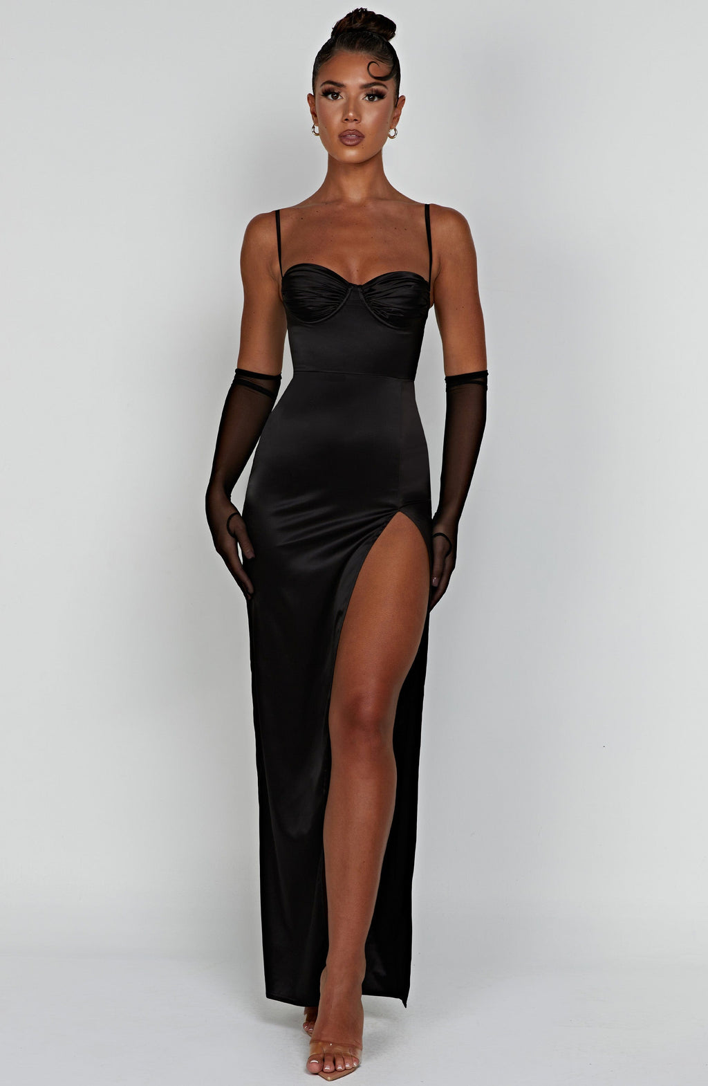 Alora Maxi Dress - Black - Napalia