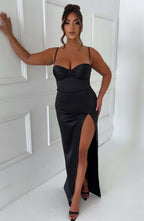 Alora Maxi Dress - Black - Napalia