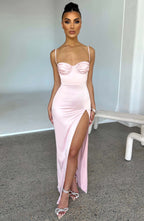 Alora Maxi Dress - Blush - Napalia