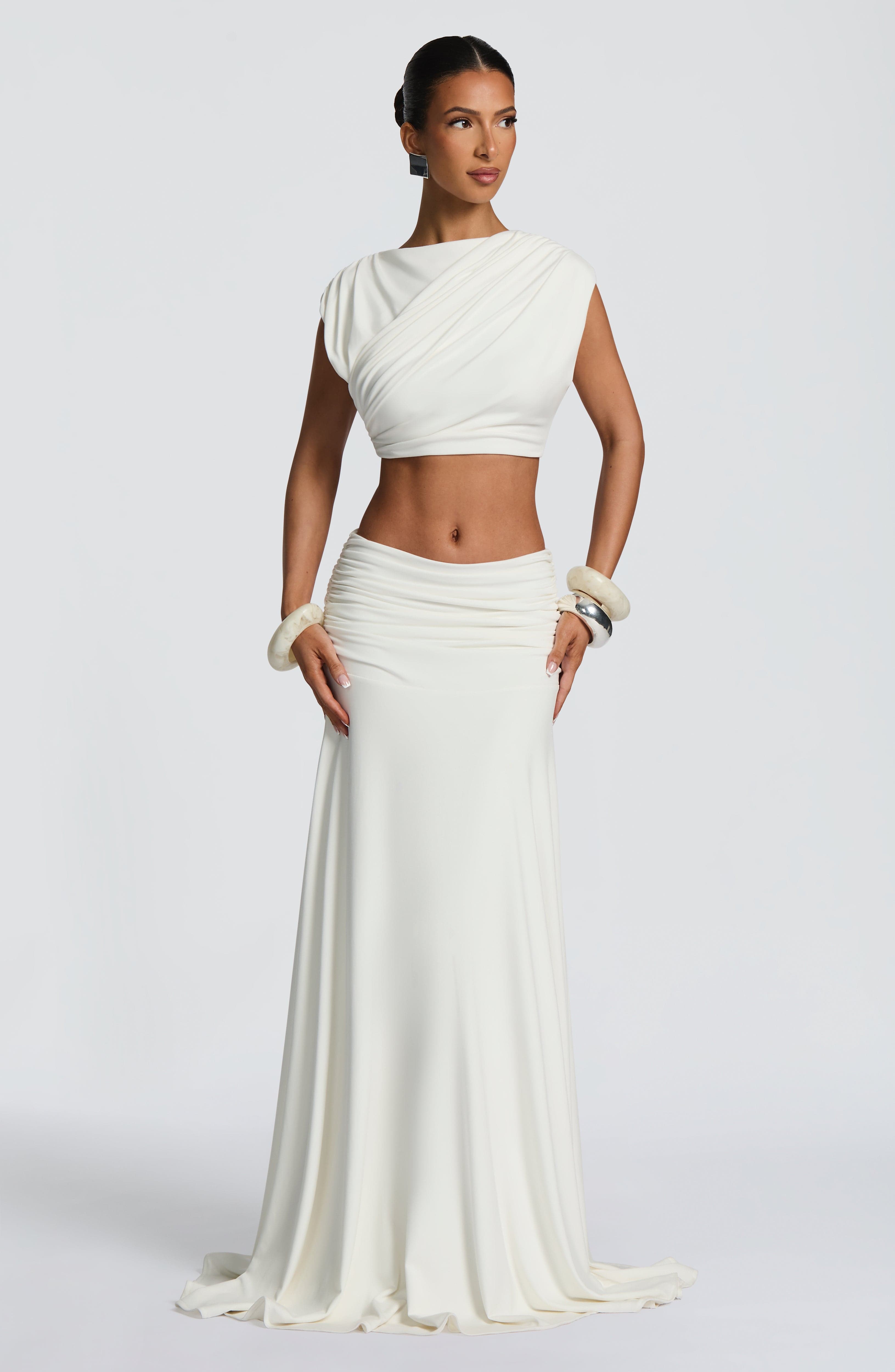 Amara Top - Ivory - Napalia