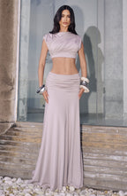 Amara Top - Light Grey - Napalia
