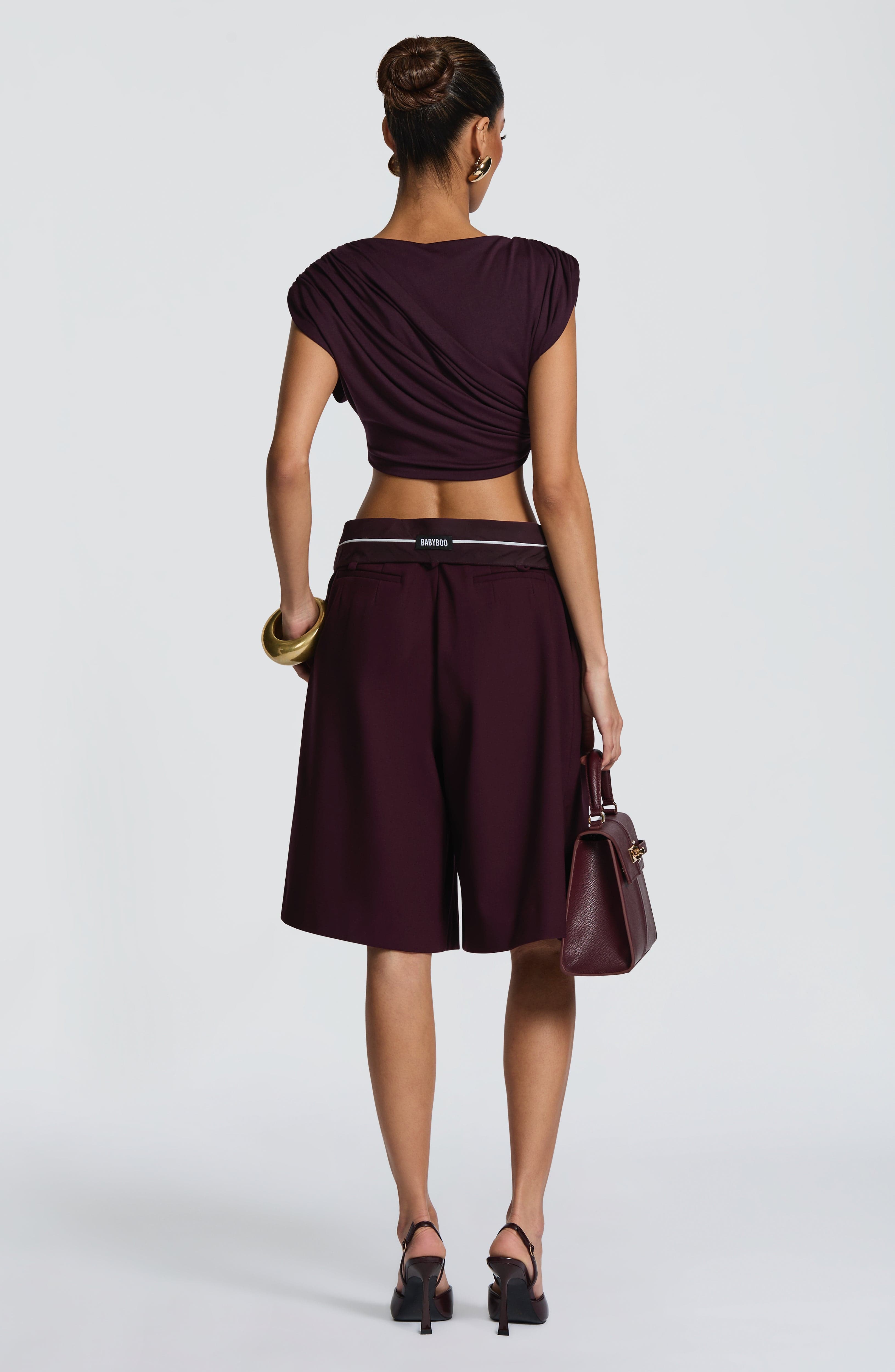 Amara Top - Plum - Napalia