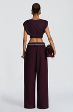 Amara Top - Plum - Napalia