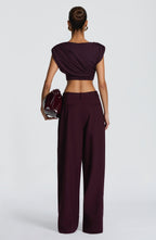 Amara Top - Plum - Napalia