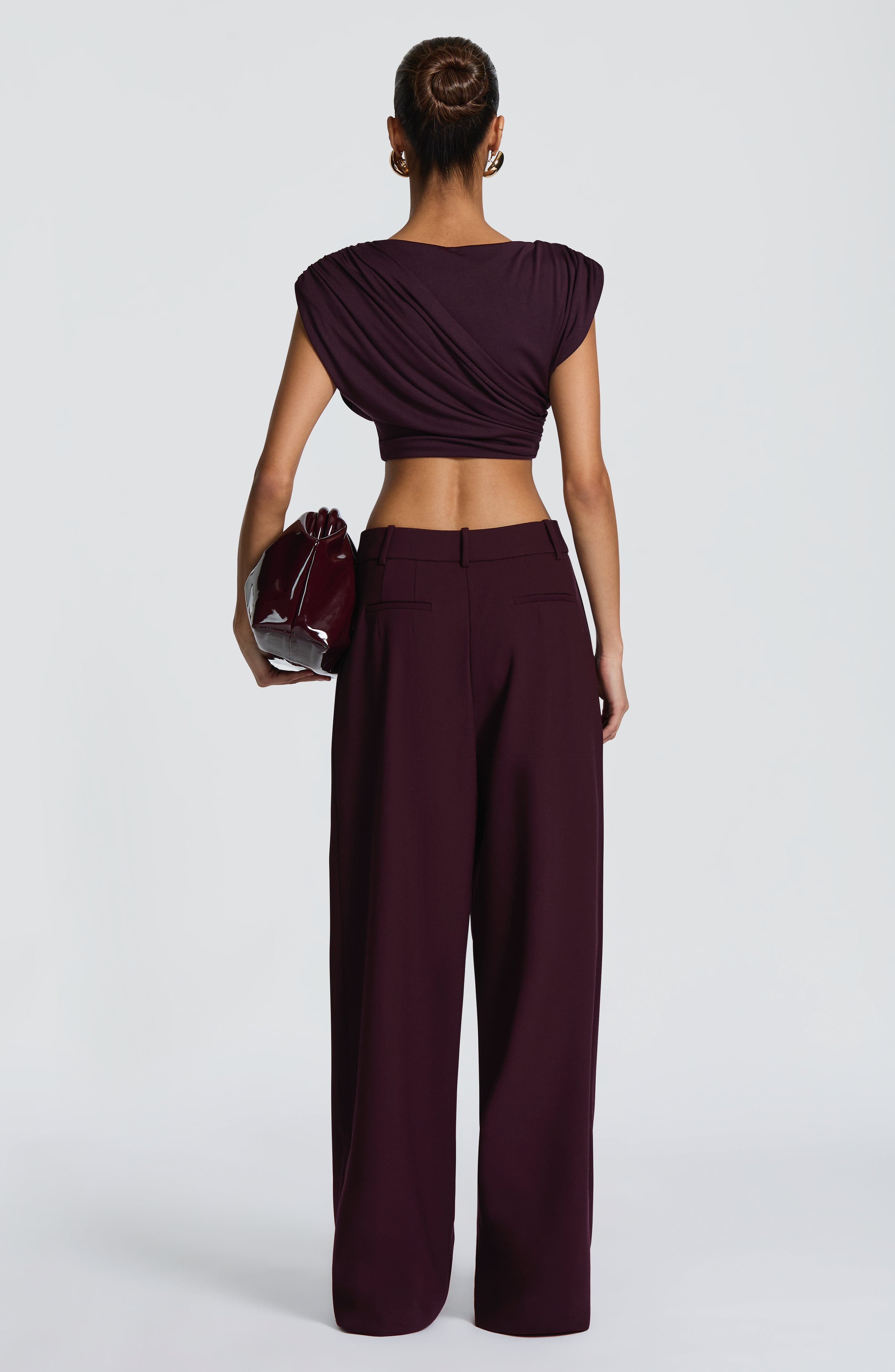 Amara Top - Plum - Napalia