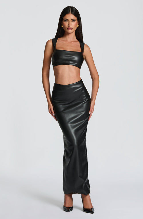 Amaya Top - Black - Napalia