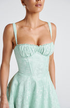 Amity Midi Dress - Mint - Napalia