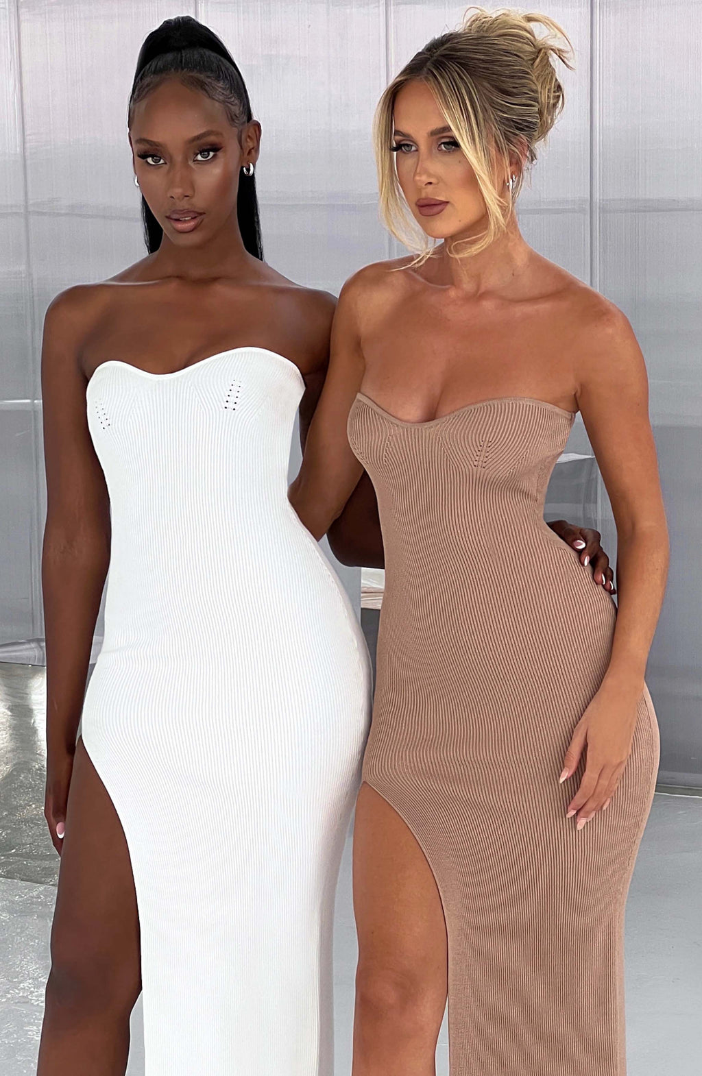 Angela Maxi Dress - Mocha - Napalia
