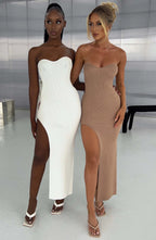 Angela Maxi Dress - White - Napalia