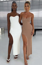 Angela Maxi Dress - White - Napalia