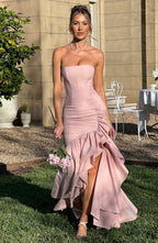 Angelina Maxi Dress - Blush - Napalia