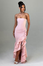 Angelina Maxi Dress - Blush - Napalia