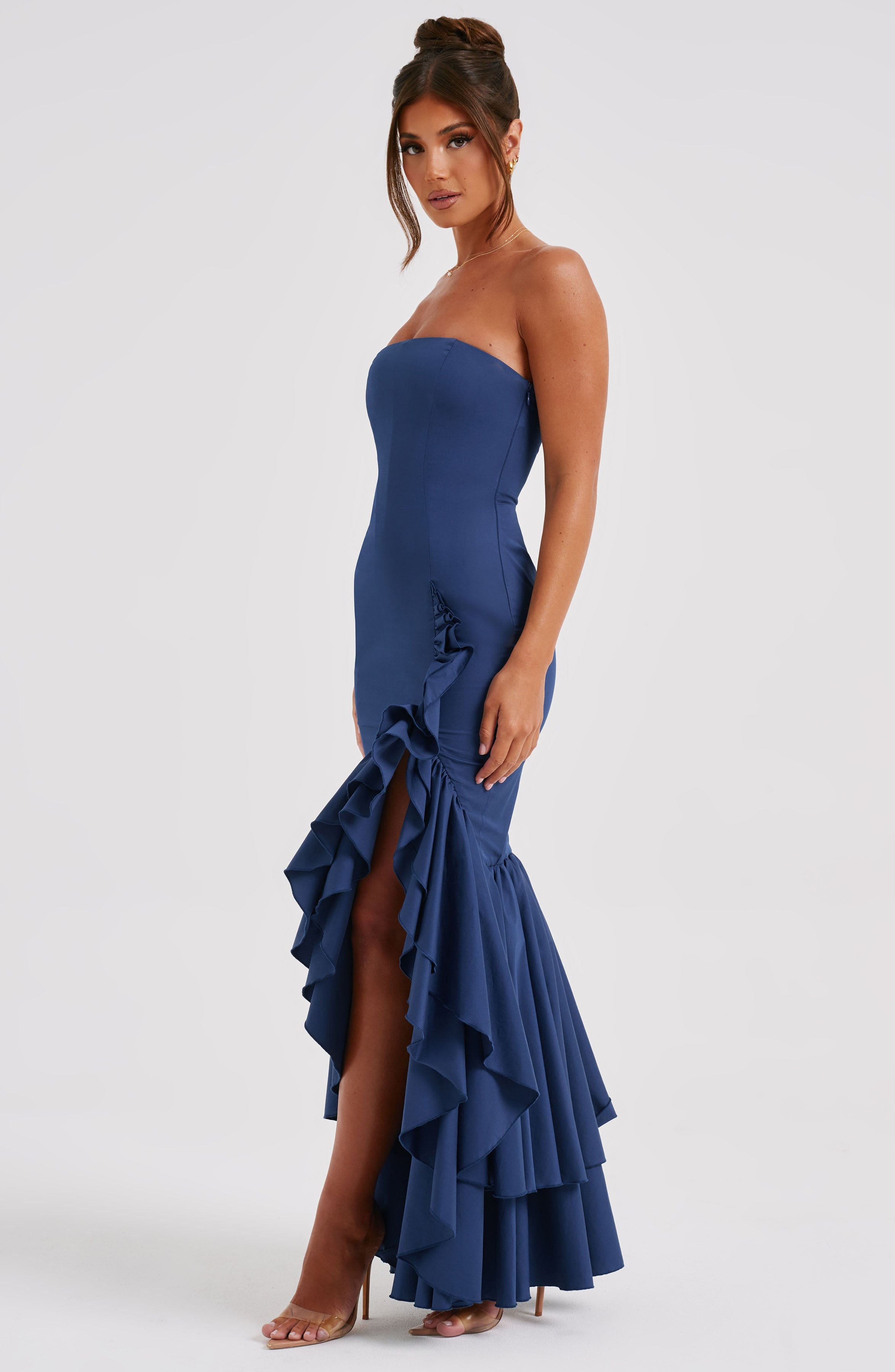 Angelina Maxi Dress - Navy - Napalia