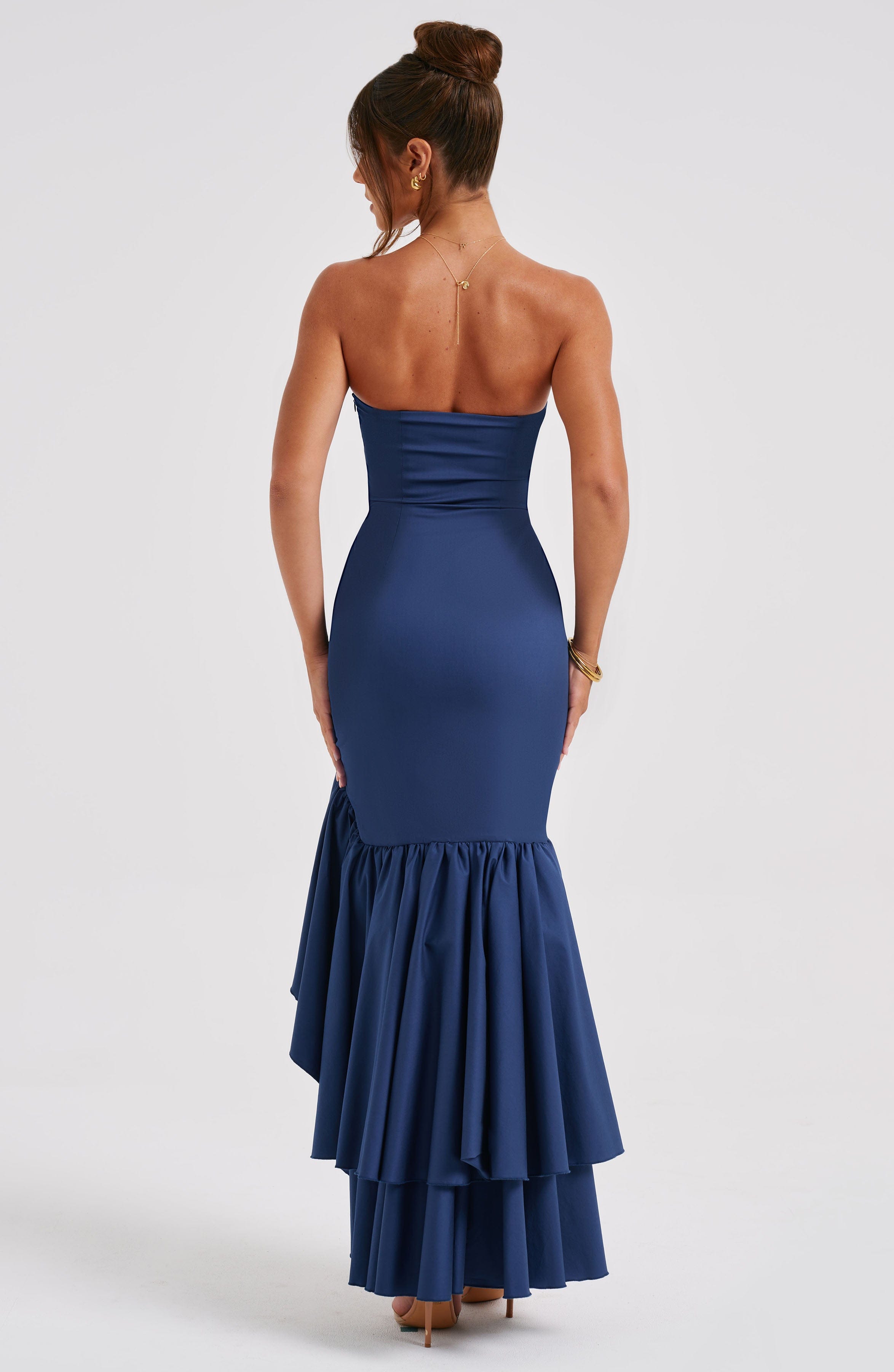 Angelina Maxi Dress - Navy - Napalia