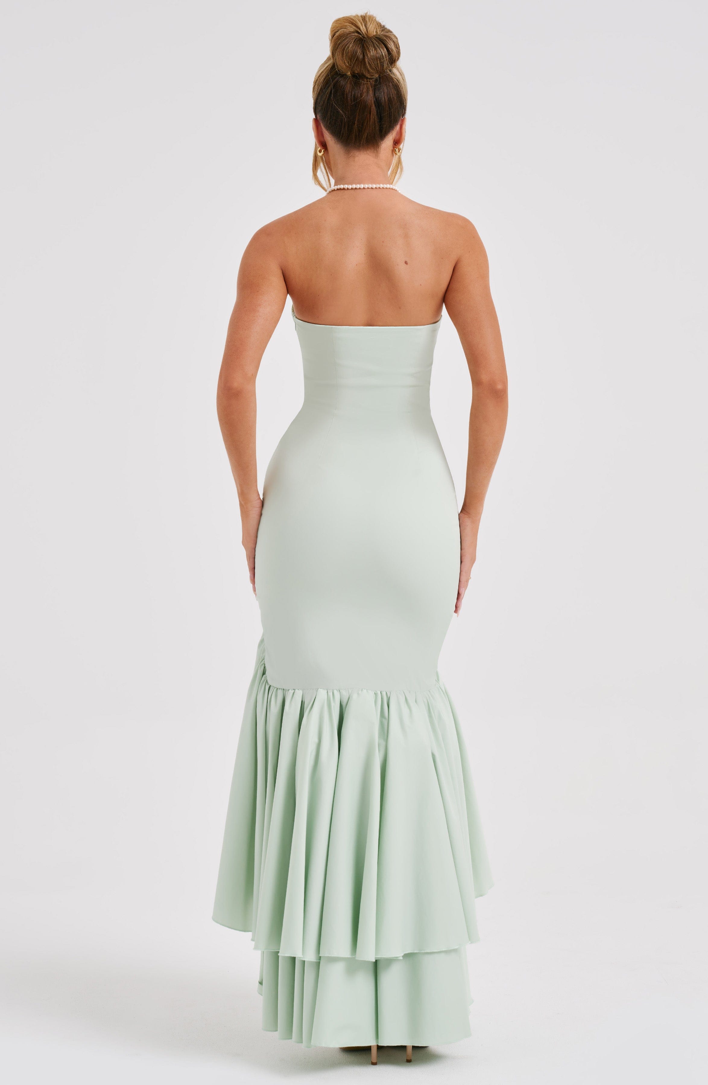 Angelina Maxi Dress - Sage - Napalia