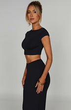 Anika Top - Black - Napalia