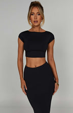 Anika Top - Black - Napalia