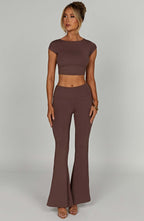 Anika Top - Chocolate - Napalia