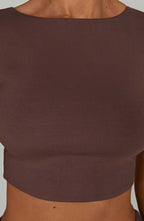 Anika Top - Chocolate - Napalia