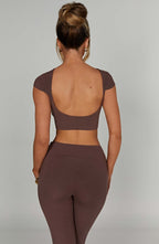 Anika Top - Chocolate - Napalia
