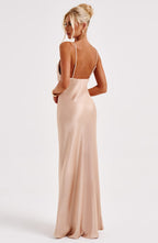 Anja Maxi Dress - Champagne - Napalia