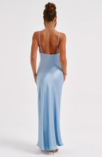 Anja Maxi Dress - Turquoise - Napalia