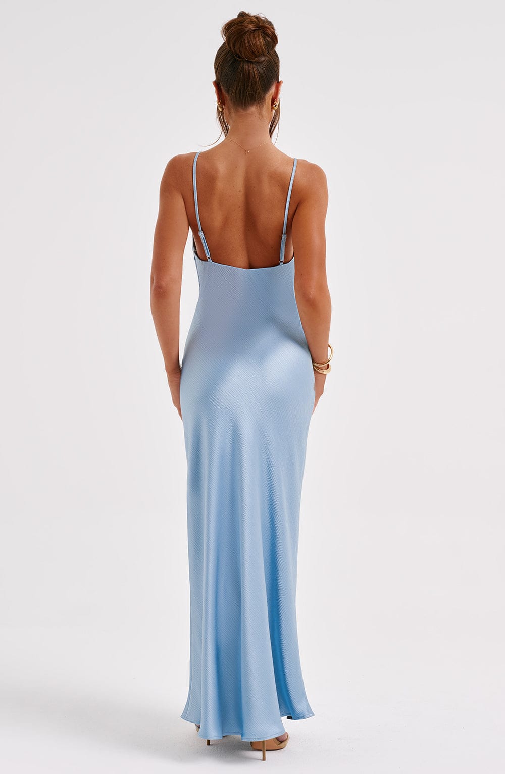 Anja Maxi Dress - Turquoise - Napalia