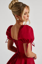 Annie Mini Dress - Red - Napalia