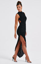 Aphrodite Midi Dress - Black - Napalia