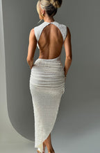 Aphrodite Midi Dress - Ivory - Napalia