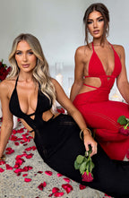 Arabella Maxi Dress - Black - Napalia