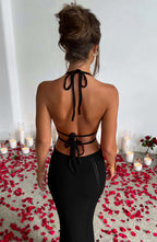 Arabella Maxi Dress - Black - Napalia