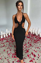 Arabella Maxi Dress - Black - Napalia