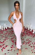 Arabella Maxi Dress - Blush - Napalia