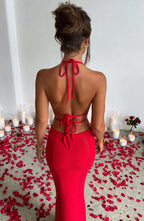 Arabella Maxi Dress - Red - Napalia