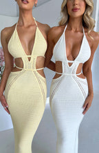 Arabella Maxi Dress - White - Napalia